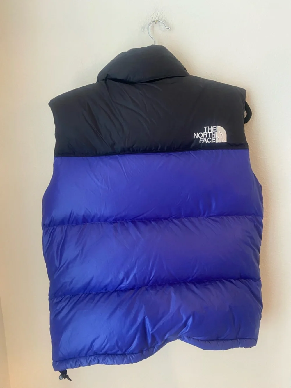 The North Face 1996 Retro Nuptse 700 Down Puffer Vest Blue Black Men’s Small